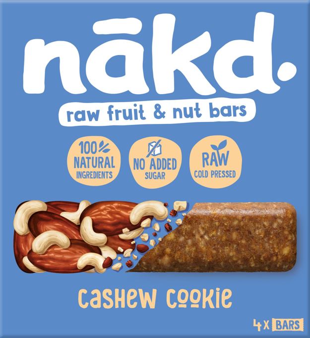 Nakd Bars Multipack Cashew Cookie  35g