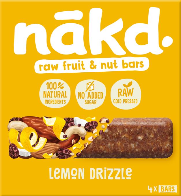 Nakd Bars Multipack Lemon Drizzle  35g
