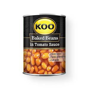 Koo Canned Baked Beans In Tomato Sauce 410g