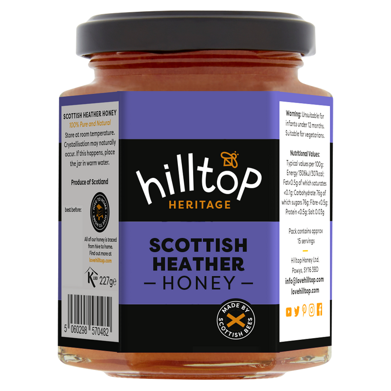 Hilltop Scottish Heather Honey  227g