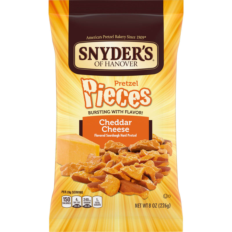 Snyders Pieces Cheddar Cheese 226g