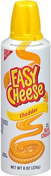 Kraft Easy Cheese Cheddar 226g (8oz)