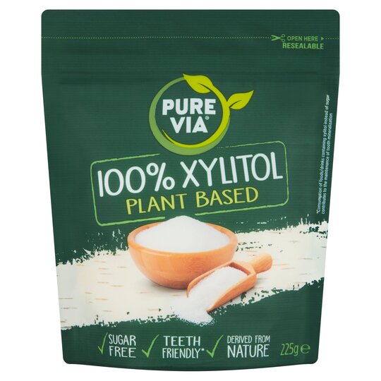 Pure Via 100% Xylitol Plant Based SMALL 225g