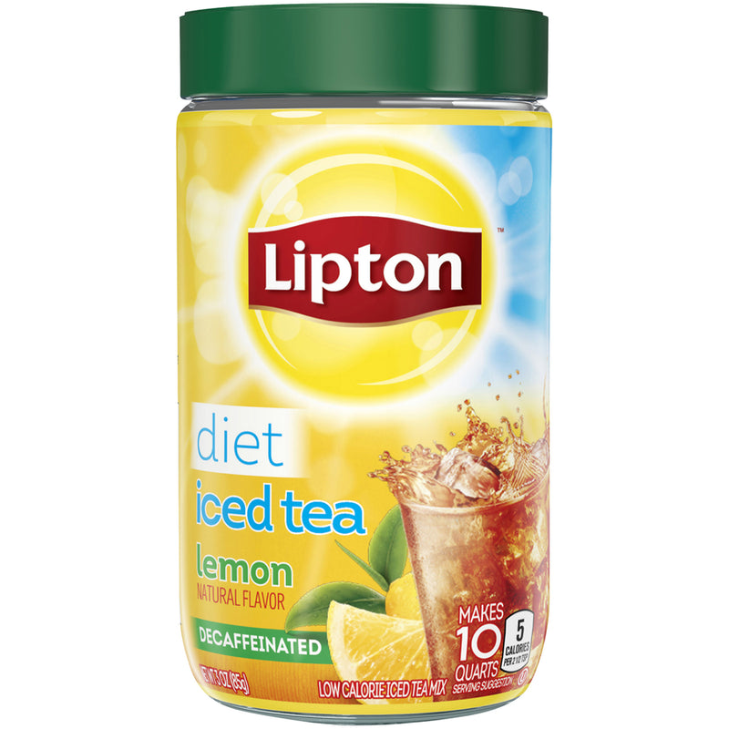 Lipton Diet Decaffeinated Iced Tea Lemon 85g