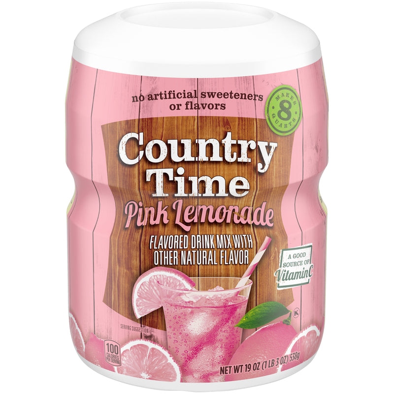Country Time Pink Lemonade Mix 538g
