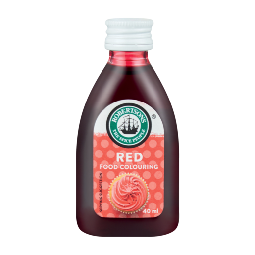 Robertsons Food Colouring Red 40ml