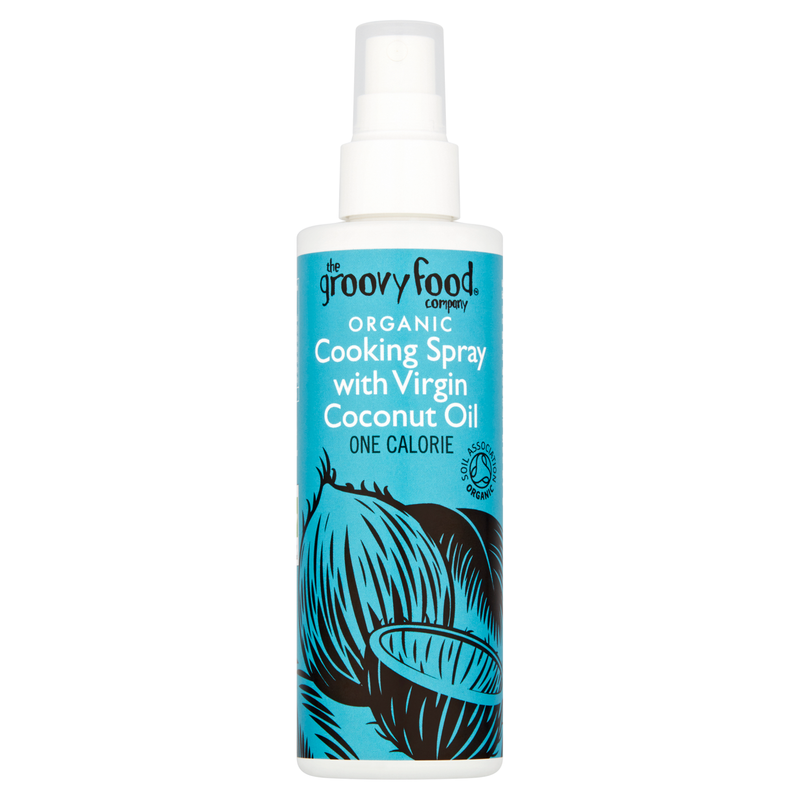 Groovy Food Organic Cooking Spray with Virgin Coconut Oil 190ml