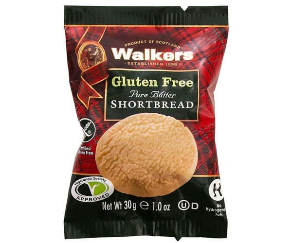 Walkers Gluten Free Shortbread Rounds 30g