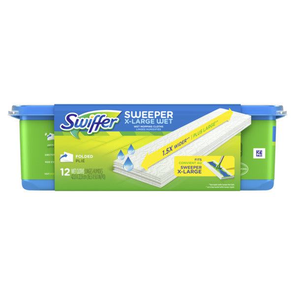 Swiffer Large Wet Multi Surface Mop Pads x 12 sheets