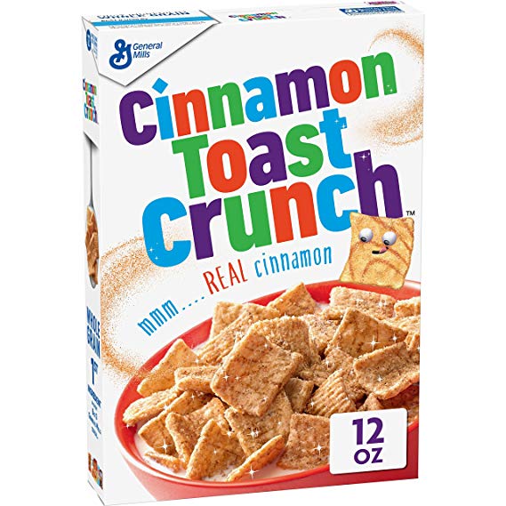 General Mills Cinnamon Toast Crunch Cereal 340g