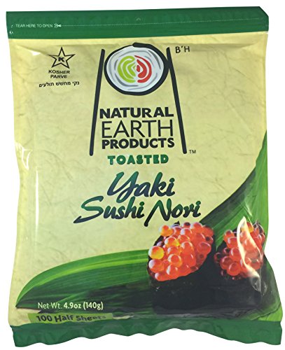 Natural Earth Products Nori SILVER Half Cut Sheets