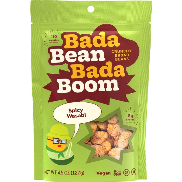 Bada Bean Bada Boom Spicy Wasabi 128g ** Expires 10/06/2024**