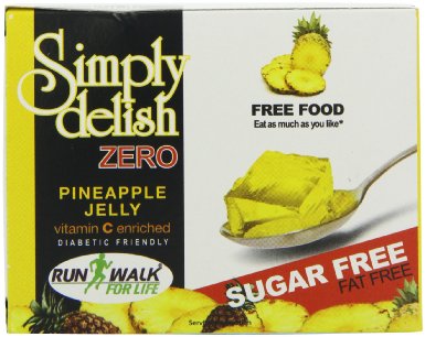 Simply Delish - Sugar-Free Jelly Dessert, Pineapple Flavour, 8g