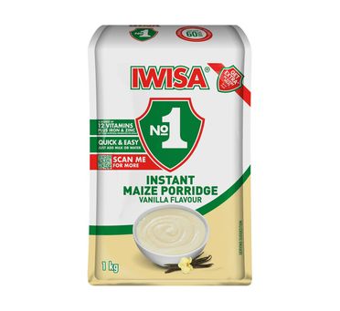 Iwisa Instant Maize Porridge Vanilla 1kg