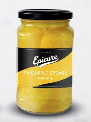 Epicure Pineapple Spears in Coconut Water 370g
