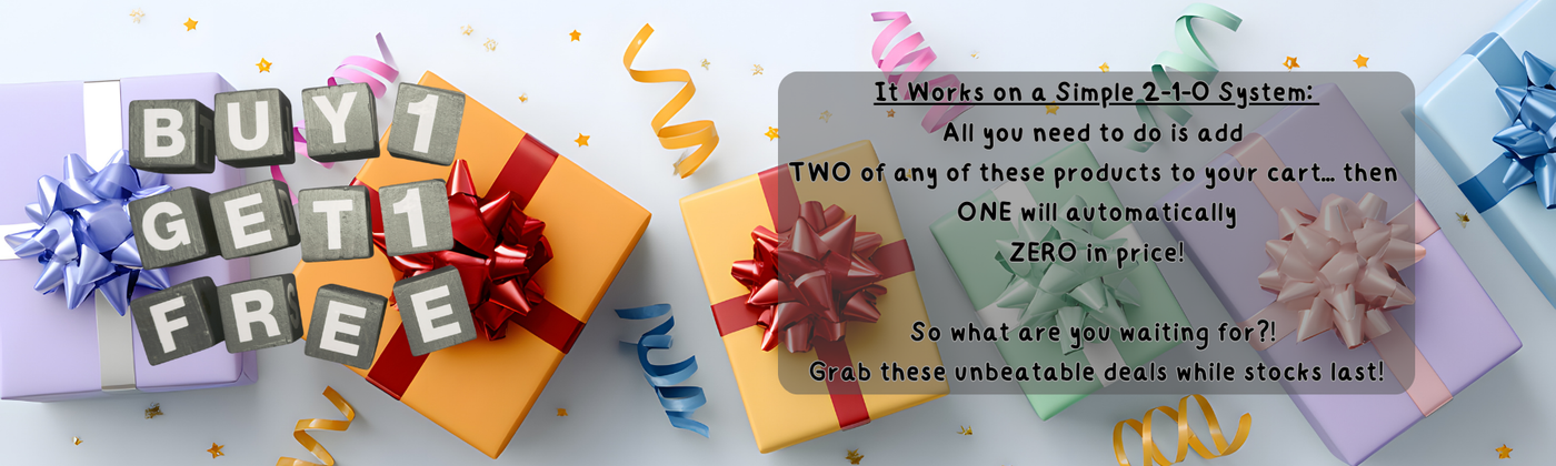 Buy One Get One FREE!
