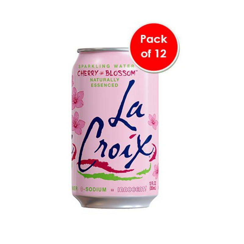 La Croix Sparkling Cherry 355ml (12oz)
