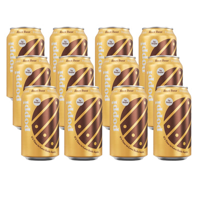 Poppi  Sparkling Prebiotic Soda Root Beer 355ml
