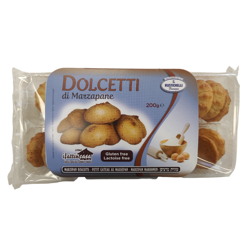 Rustichelli Gluten-Free Soft White Marzipan Biscuits 200g