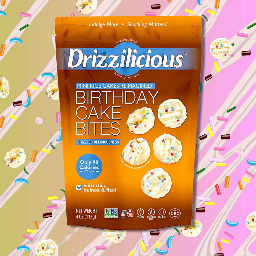Rice cake & Harryページ Drizzilicious Birthday Cake 113g – Broadway Candy