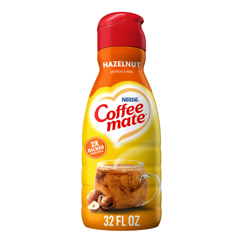 Coffee Mate Hazelnut Liquid Creamer 946ml