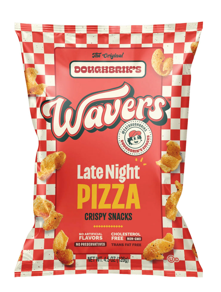 Wavers Crispy Snacks Late Night Pizza  126g