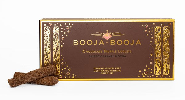 Booja Booja Salted Caramel Mocha 10 Truffle Loglets  115g