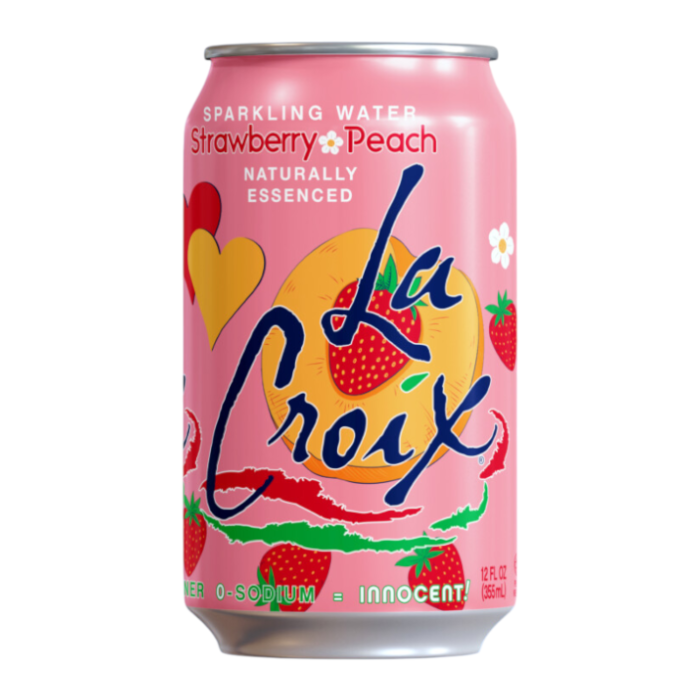 La Croix  Strawberry Peach 355ml