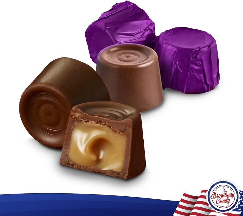 Rolo Dark Chocolate & Salted Caramel Jar 650g (Approx. 100 Pieces) by Broadway Candy