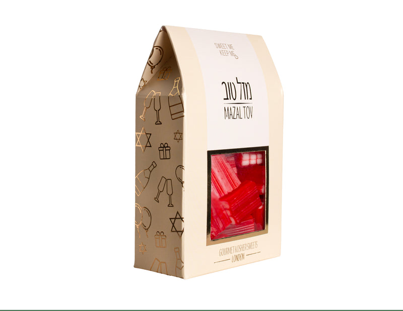 SMKM  - Candy - Strawberry Bricks | Gift Box | Mazal Tov 160g