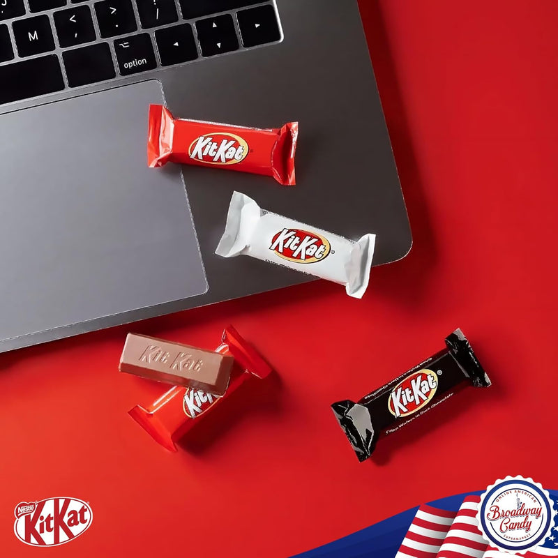 BULK Kitkat Assorted Miniatures 1kg Bag | Mix of Dark, Milk & White Chocolate