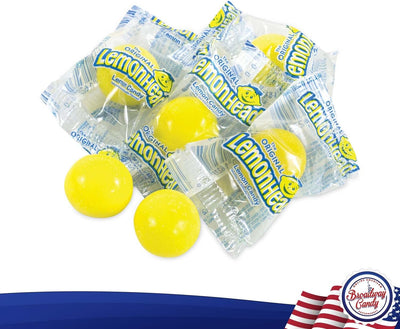 Lemonhead Individually Wrapped Candies Jar 300g (Approx. 35 Pieces)