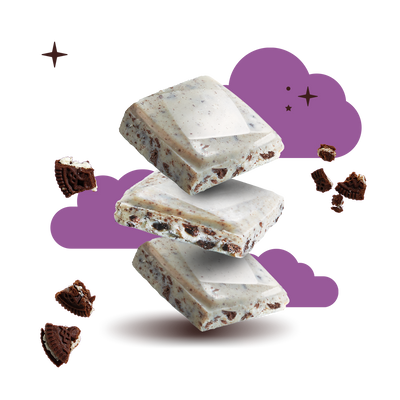 7th Heaven White & Cookies Oat Milk Chocolate 100g