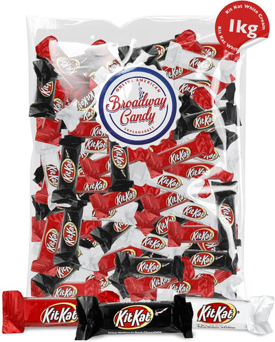 BULK Kitkat Assorted Miniatures 1kg Bag | Mix of Dark, Milk & White Chocolate