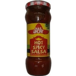 All Joy Salsa Hot & Spicy 375g