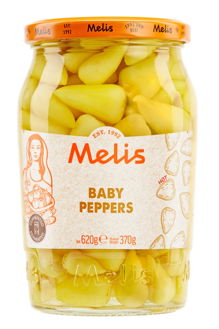 Melis Pack of 6 x 620g Pickled Biberiye