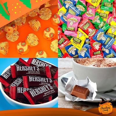 Halloween Candy Bucket Spooky Sweet Mix 500g | Assorted Chocolate and Sweet Collection for Trick-or-Treat by Broadway Candy