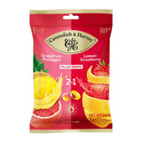 Double Fruit: Grapefruit-Pineapple & Lemon-Strawberry