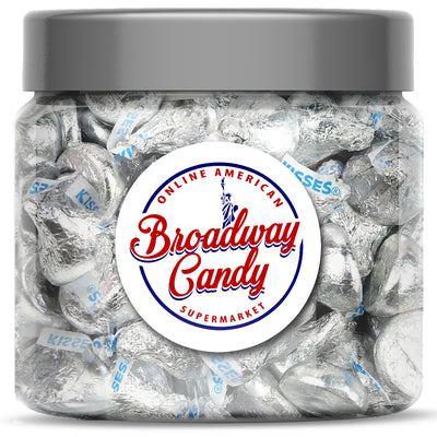 Hershey's Kisses Original Jar 600g (Approx. 120 Pieces) by Broadway Candy