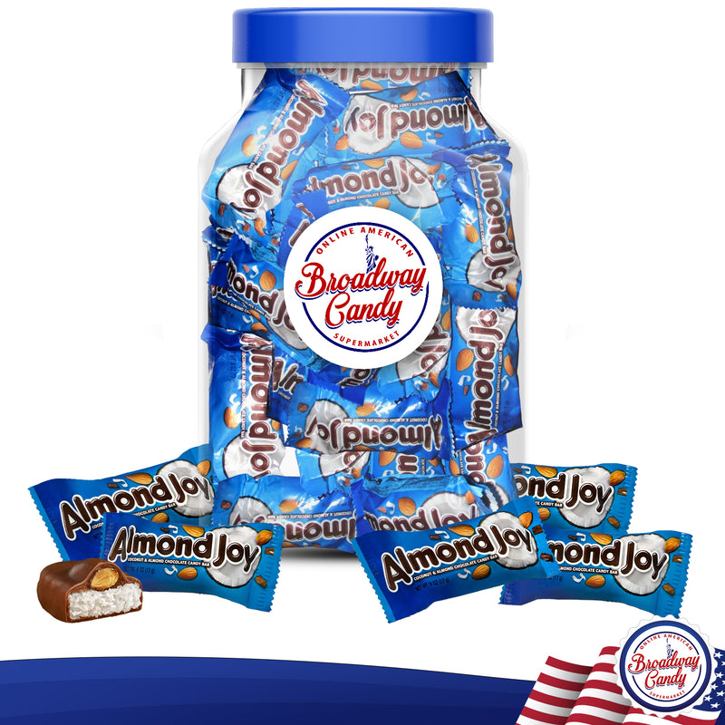 Almond Joy Jar 900g (Approx. 50 Pieces) by Broadway Candy ***EXP 29/02***