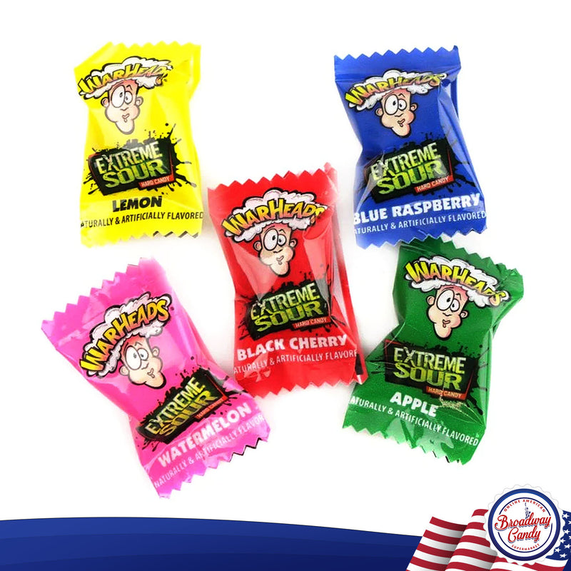 Warheads Extreme Sour Assorted Jar 300g (Approx. 65 Pieces)