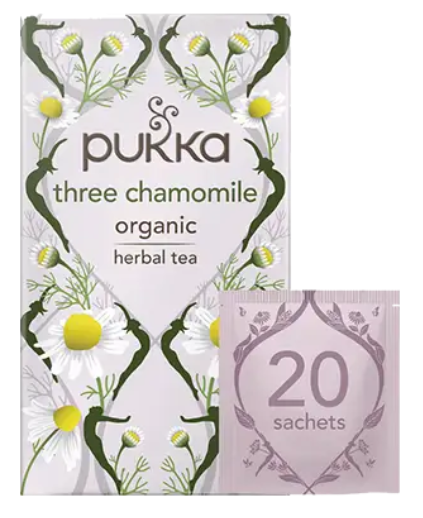 Pukka Pack of 4 x 40g Three Chamomile