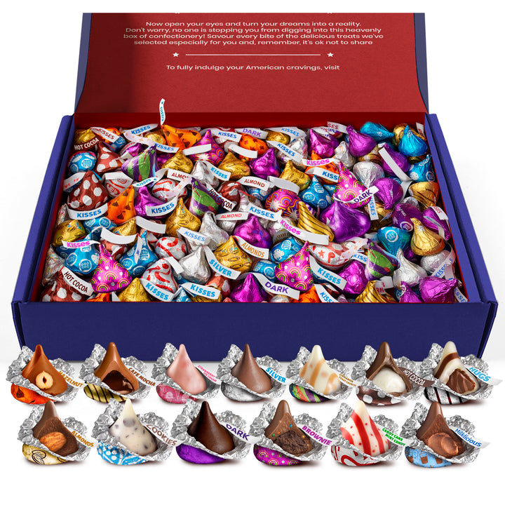 Mega Box of Blissful Kisses by Broadway Candy | 2kg Assortment of Hers