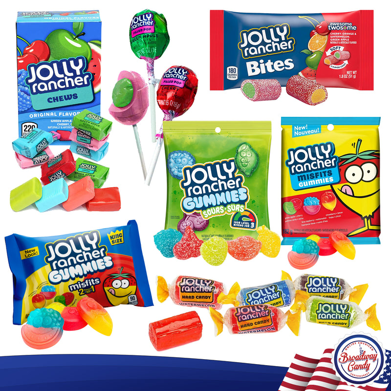 Jolly Rancher Gift Box | 18 Piece Assortment by Broadway Candy