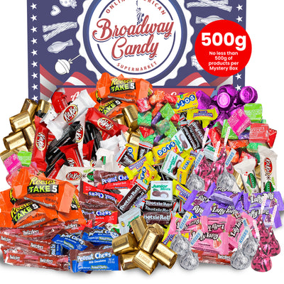 MYSTERY CANDY BOX 2.0 !! 500g of American Sweets & Chocolates !!