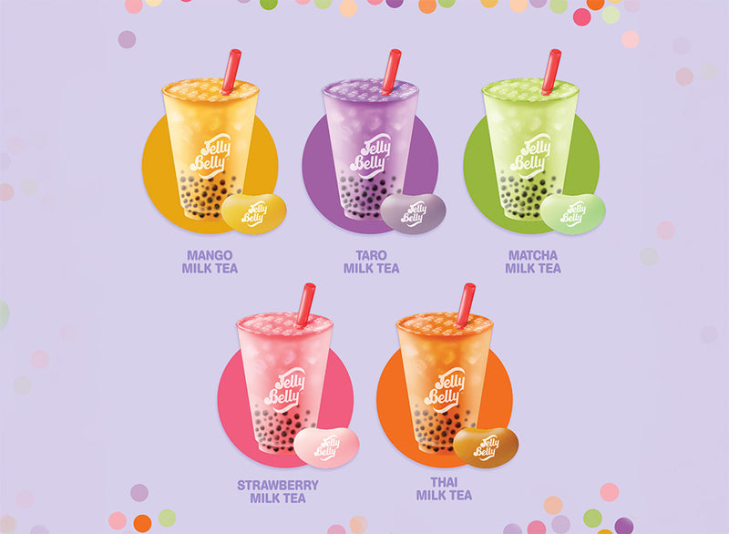 Jelly Belly 5 Flavour Bubble Tea Mix Cup 65g