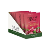 Forest Feast Pack of 6 x 170g Whole Canadian Cranberries