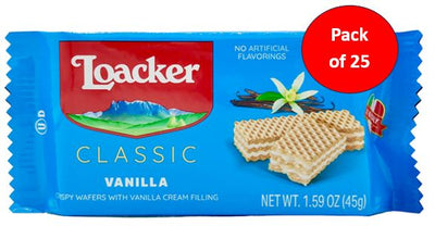 Loacker Classic Vanilla Wafers 45g