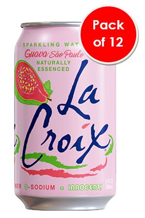 La Croix Sparkling Guava 355ml (12oz)