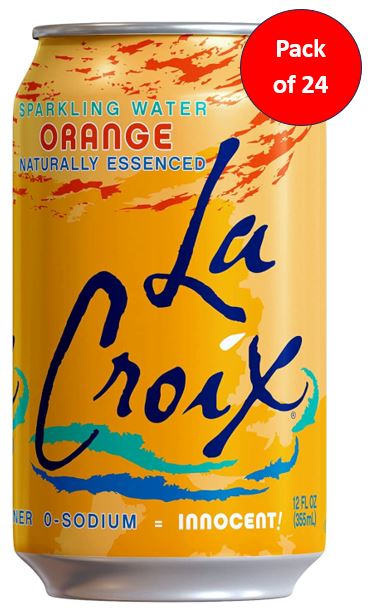 La Croix Sparkling Orange 355ml (12oz)